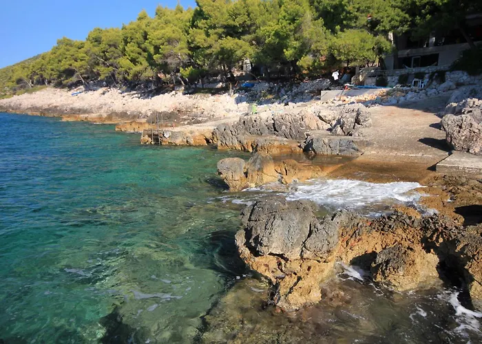 Seaside Family Friendly House With A Swimming Pool Brna - Vinacac, Korcula - 24999 Hébergement de vacances